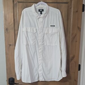 Simms Men's Cream Shirt Jacket